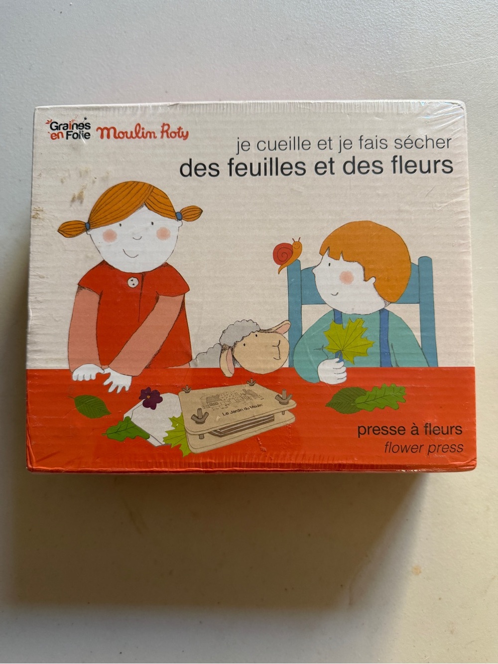 Moulin Roty Kids Flower Press - Press à Fleurs